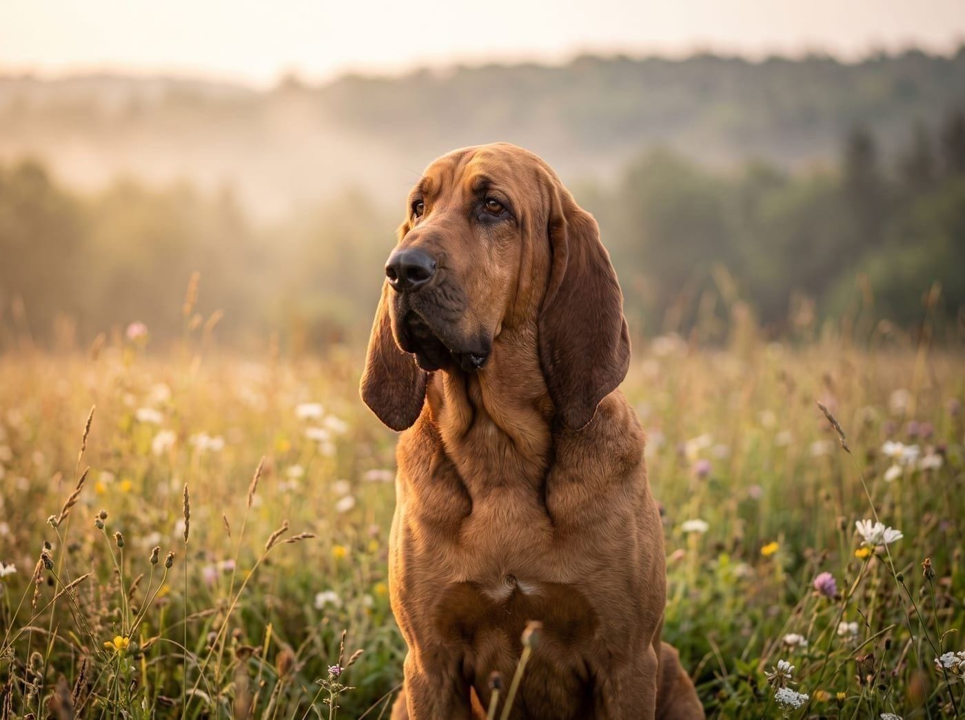 Bloodhound (pies św. Huberta) – zdjęcie rasy