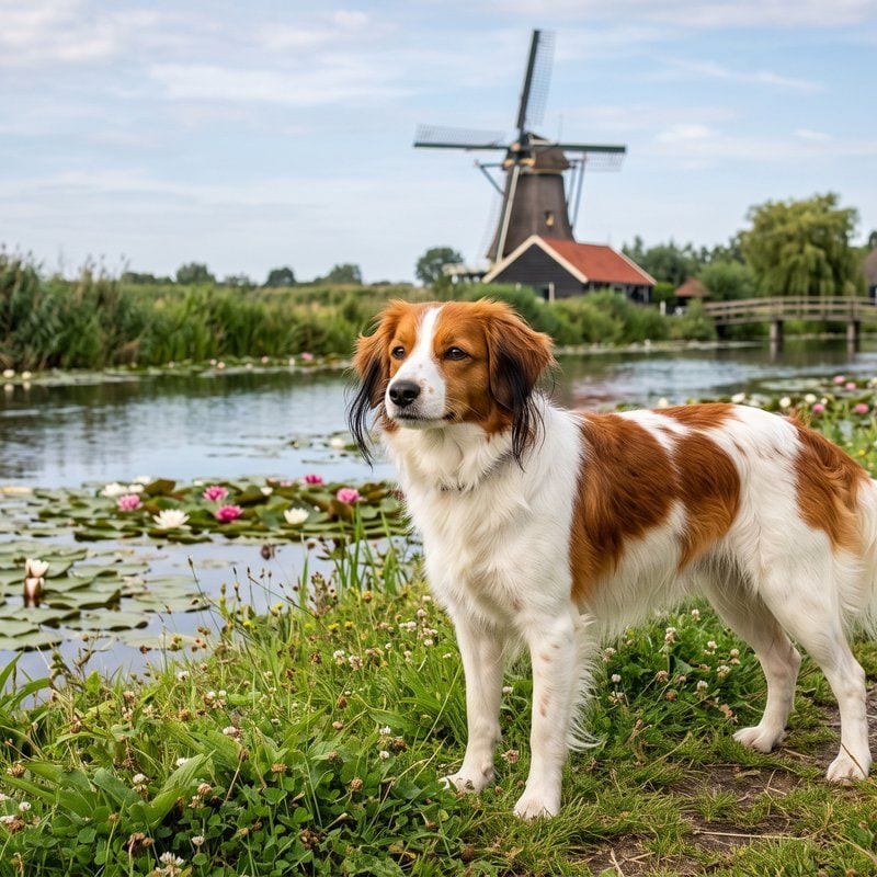Kooikerhondje (Płochacz holenderski) – zdjęcie rasy