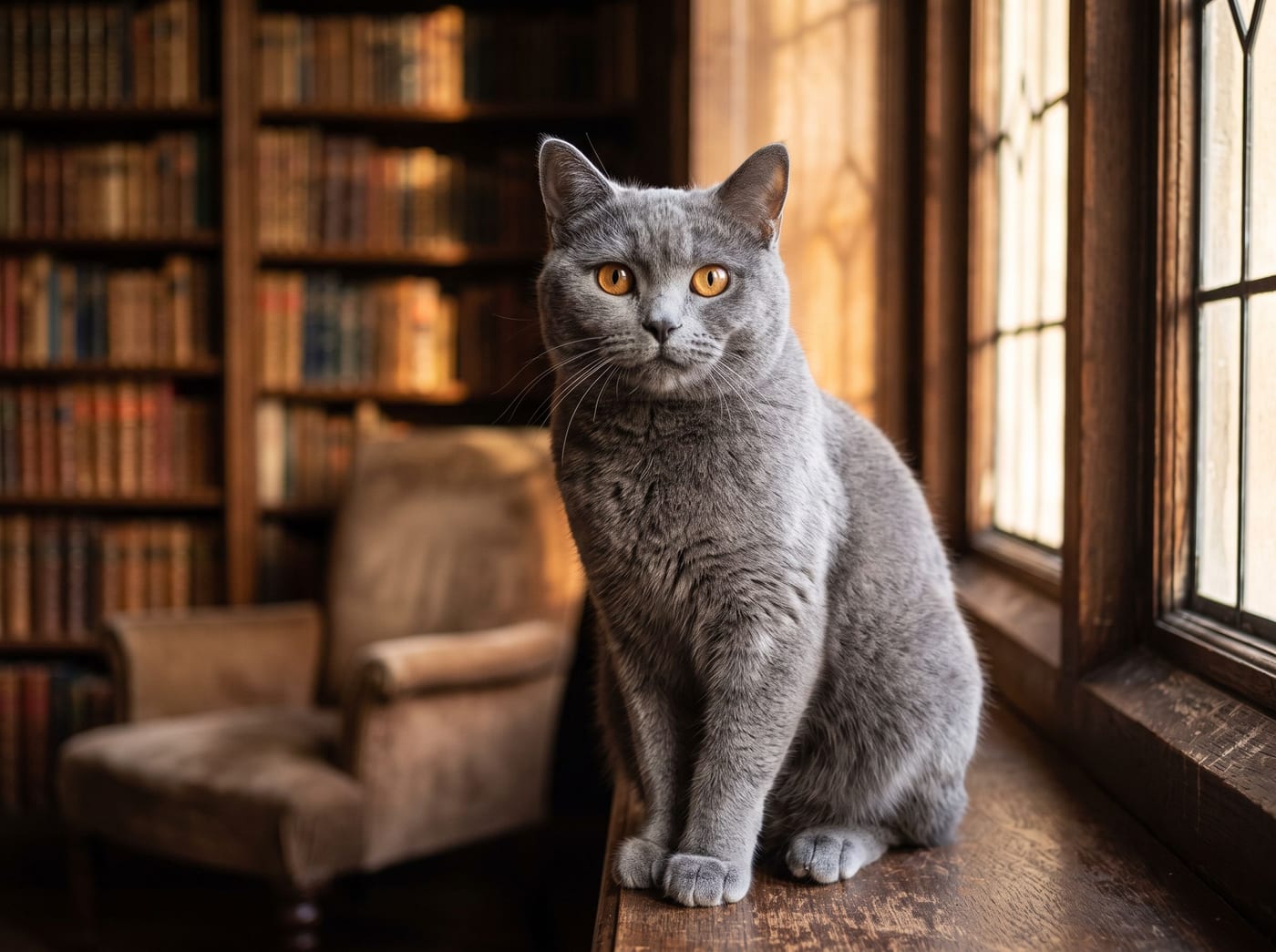 Kot kartuski (Chartreux)