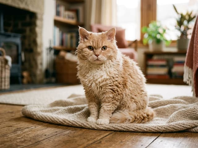 Kot selkirk rex