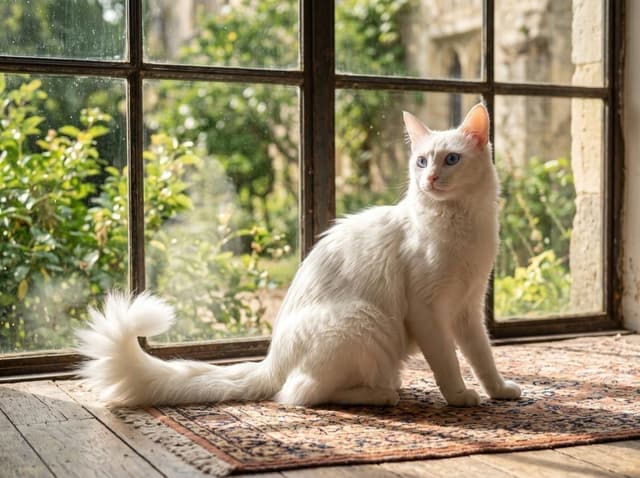 Kot turecki angora