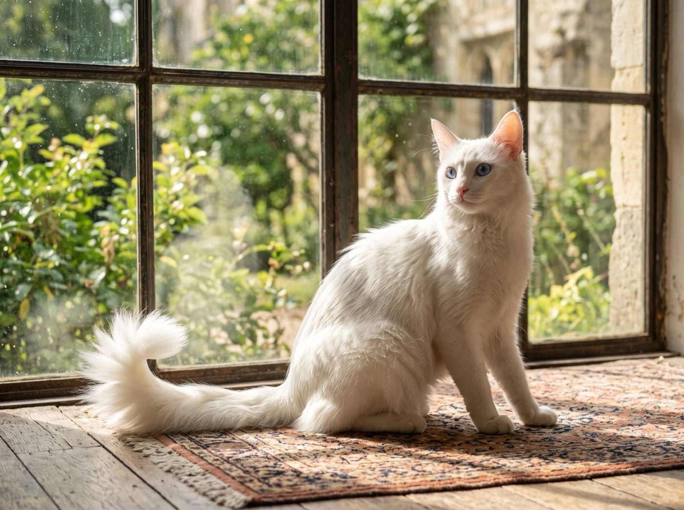 Kot turecki angora