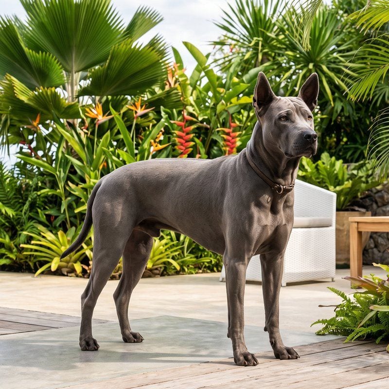 Thai ridgeback (Tajski pies z pręgą) – zdjęcie rasy