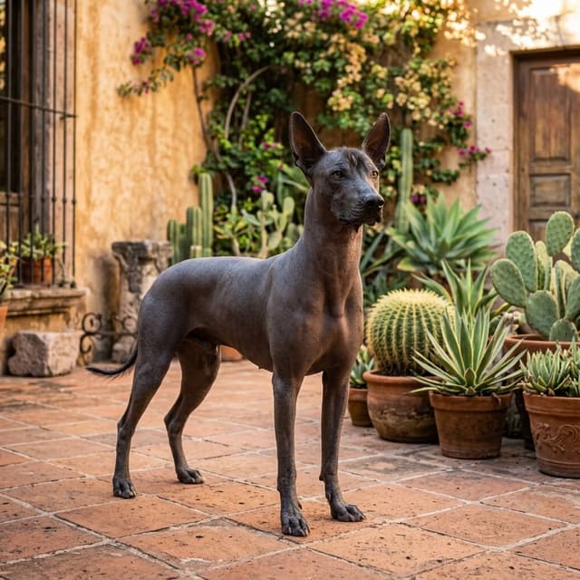 Xoloitzcuintle (Nagi pies meksykański)